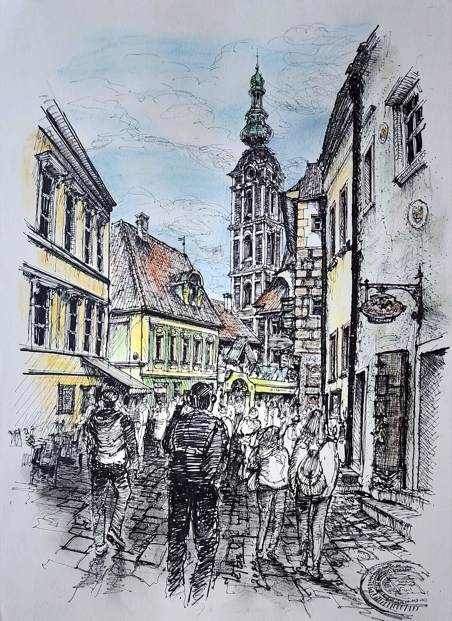 Exploring Cesky Krumlov