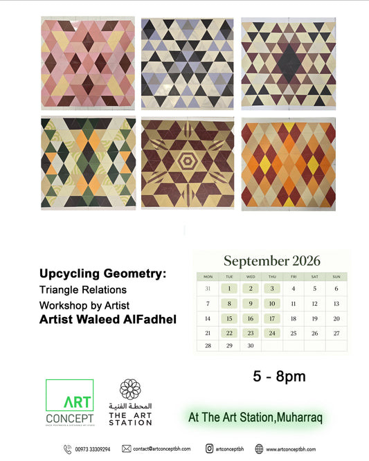 Upcycling Geometry: Triangle Relations Workshop