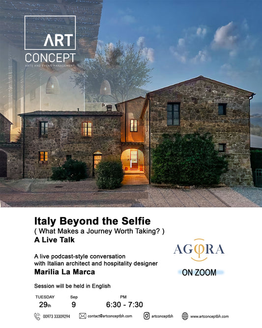 Italy Behind the selfie Talk on Zoom