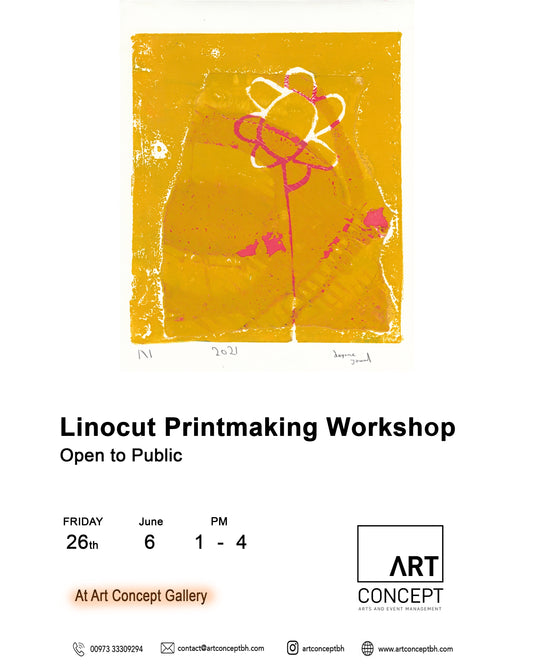 Linocut printmaking workshop